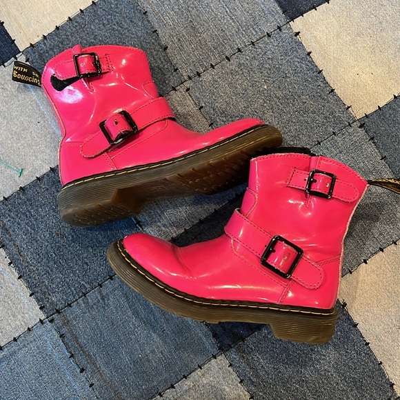Pink patent Dr Martens - Picture 5 of 6